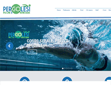 Tablet Screenshot of piscinepergolesi.net